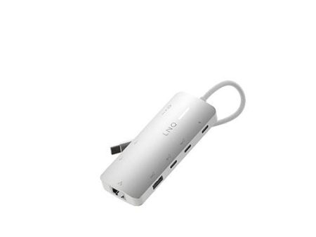 Adaptador HUB USB-C Pro Studio LINQ LQ49081PS 8 em 1 Online Hot Sale