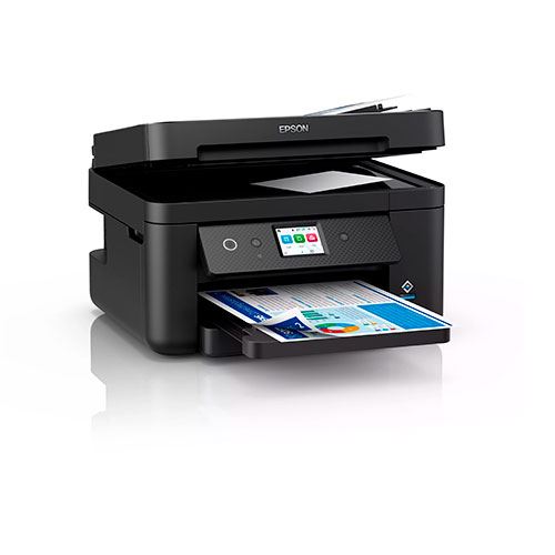 Impressora Multifunções Epson WorkForce WF-2960DWF | 14 ppm | Wi-Fi | Preto Hot on Sale