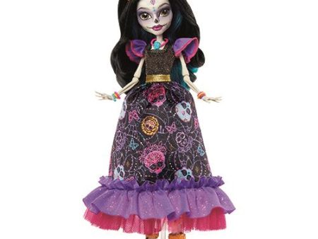 Boneca Monster High Howliday - Dia de Muertos Skelita Calaveras - Mattel For Discount