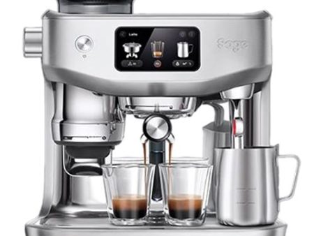 Máquina de Café Automática com Moinho Sage the Oracle™ Jet SES985BSS4EEU1 - Aço Inoxidável Escovado For Discount