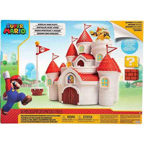 Castelo Reino do Cogumelo - Nintendo: Super Mario - Concentra Sale