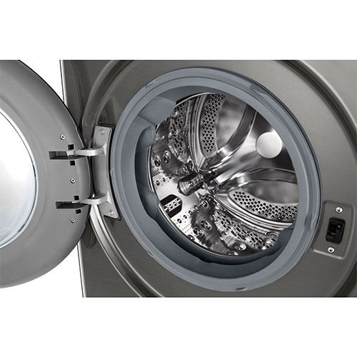 Máquina Lavar Roupa LG F4WR7011SGS | 11 Kg | 1400 RPM | A | Inox on Sale