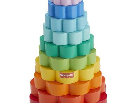 Fisher-Price Wooden Ring Stacker - Mattel Online