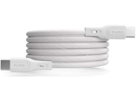 Cabo Magnético USB-C Puro 1m - Branco Online