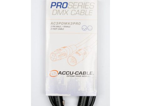 Accu-Cable AC3PDMX3PRO For Cheap