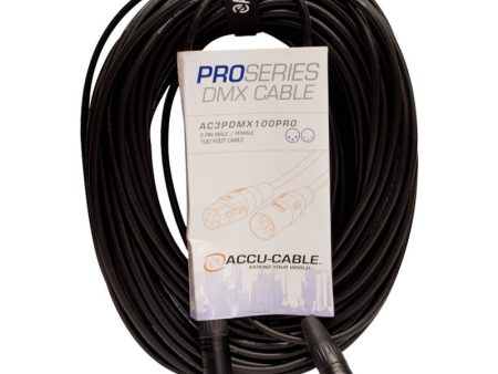 Accu-Cable AC3PDMX100PRO Fashion