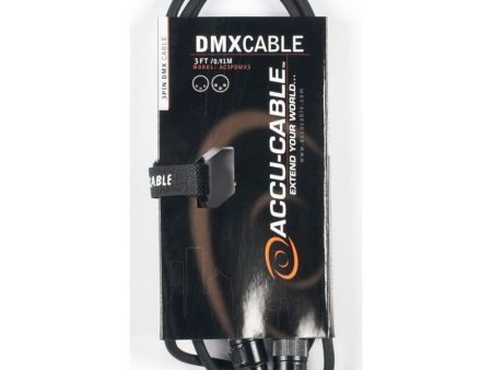 Accu-Cable AC3PDMX3 Hot on Sale