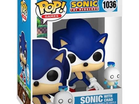 Sonic The Hedgehog: Funko Pop! - Sonic w  Chao #1036 Supply