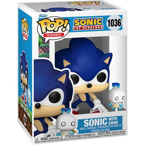 Sonic The Hedgehog: Funko Pop! - Sonic w  Chao #1036 Supply