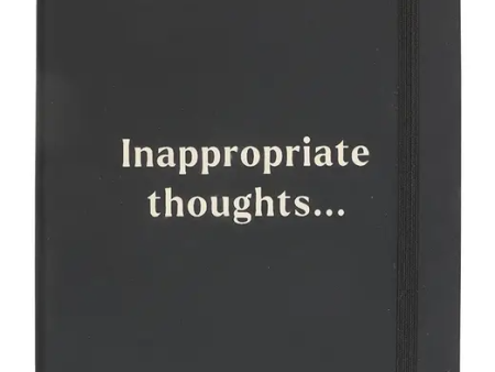 Something Different: A5 Notebook - Inappropriate Thoughts Discount