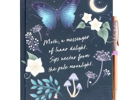 Something Different: A5 Notebook - Midnight Moth Online Hot Sale