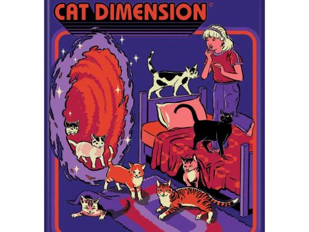 Stephen Rhodes - Portal the the Cat Dimension Magnet Hot on Sale