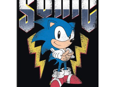 Sonic the Hedgehog Metal Sign Sale