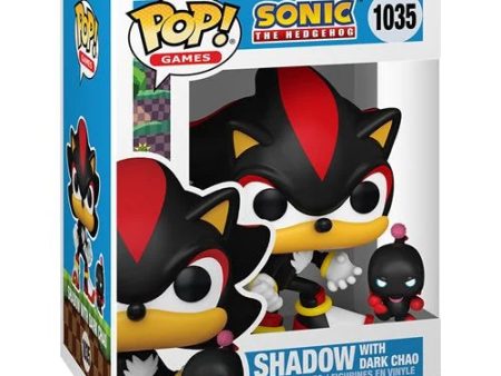 Sonic The Hedgehog: Funko Pop! - Shadow w  Dark Chao #1035 Supply