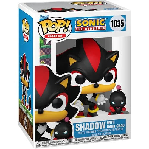 Sonic The Hedgehog: Funko Pop! - Shadow w  Dark Chao #1035 Supply